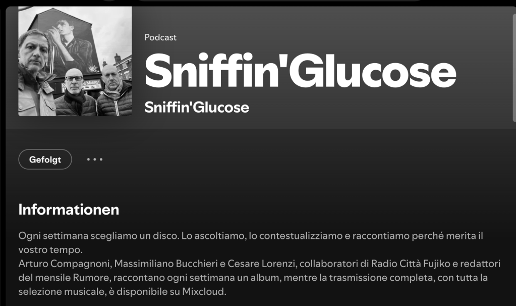 Il Podcast di Sniffin’Glucose